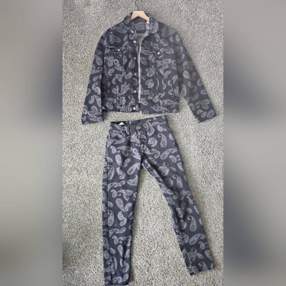 Levi's Paisley Denim Set